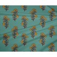 thumbnail image 4 of oneOone Polyester Lycra Fabric Leaves & Floral Block Decor Fabric Printed BTY 56 Inch Wide, 4 of 4