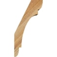 thumbnail image 3 of 6"W x 8"D x 16"H Olympic Rough Sawn Knee Brace, Western Red Cedar, 3 of 4