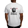 thumbnail image 2 of CafePress - Splits Or Swallows Logo 4 Light T Shirt Design Fro - Men's Classic Graphic T-Shirt, 2 of 5