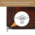 Alipis 20pcs Jewelry Box Feet Antique Zinc Alloy Box Legs for Wood Case