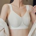 thumbnail image 4 of Paiwinds Women's Wireless Bras Sling Seamless with Removable Pads Full Coverage Lift & Support Everyday Bra Solid Color, 4 of 7