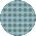 thumbnail image 1 of Ahgly Company Machine Washable Indoor Round Transitional Blue Diamond Blue Area Rugs, 5' Round, 1 of 7