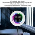 thumbnail image 3 of 2.1 Inch AIO Display Screen Upgrade Kit LCD Screen CPU Temp Monitor for CPU Liquid Cooler, IPS Mini Round Screen, AIDA64 PC CPU RAM HDD Data Monitor, 3 of 7
