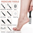 TiokMc Electric Foot Callus Remover for Feet, Rechargeable Pedicure Tools Foot Care Feet File