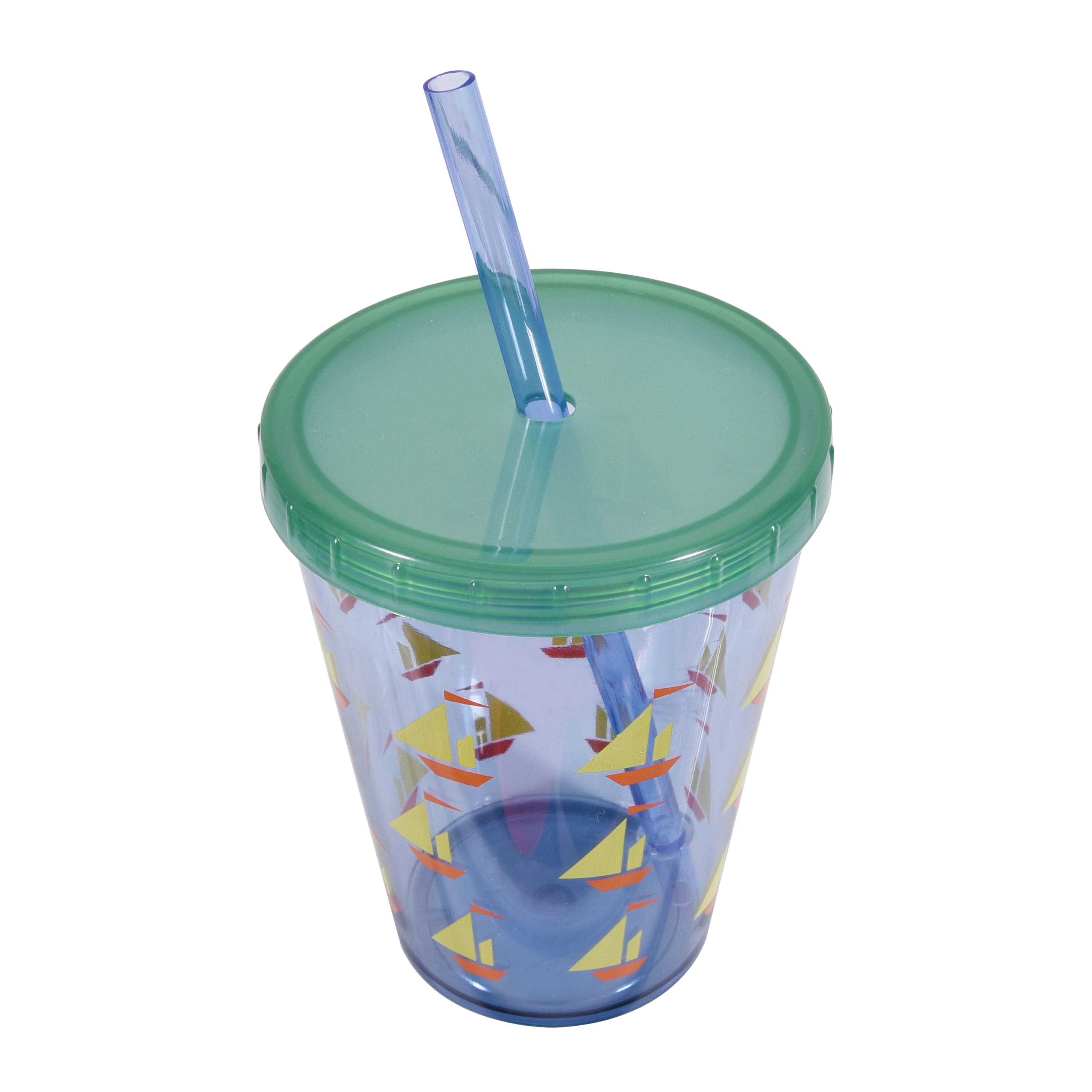 Brightberry Kids Smoothie Cup with Stopper Straw 240ml LARGE CORAL PIN –  Home and Lifestyle