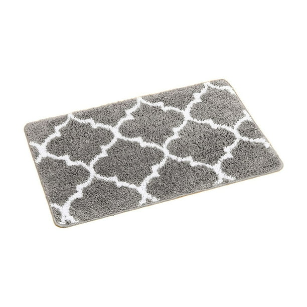 Yhmxh Alfombrillas de baño para baño Alfombra de baño Alfombra de baño para entrada de baño, absorbente de agua y antideslizante, alfombra de poliéster para el hogar Decoración del baño