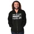 thumbnail image 5 of I Dont Get Older I Level Up Gamer Zip Up Hoodie Men's Women's Brisco Brands X, 5 of 6