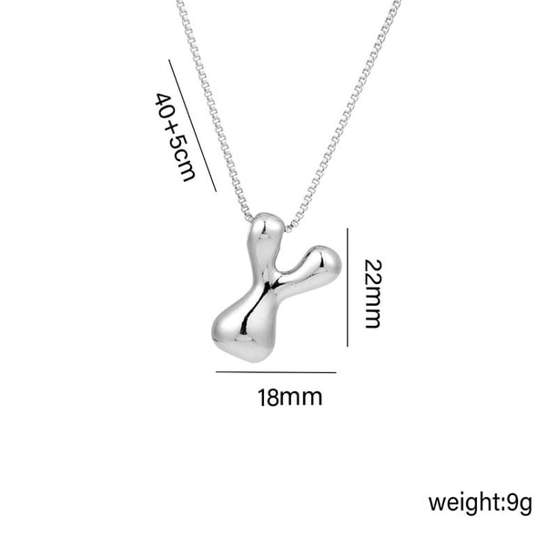 Collar para Mamá,Joyería de Aleación Personalizada de la Carta Inicial de Plata para Ella,Regalo para el Aniversario Del Cumpleaños de la Madre,Collar con Iniciales