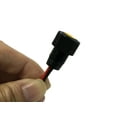 thumbnail image 2 of Oznium Flush Mount LED Bolt Light for Grille, Cars Interior, Ambient Lighting (Aluminum Black Housing, 11 mm, Amber LED), 2 of 3