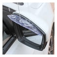 thumbnail image 1 of 2PCS Car Rear View Mirror Rain Visor Guard, Carbon Fiber Car Side Mirror Rain Eyebrow, Waterproof Auto Mirror Rain Visor Smoke Guard, Universal for Cars, Truck and SUV,Transparent, 1 of 7