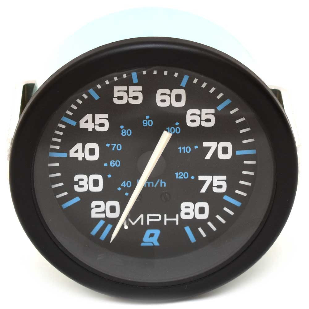 Mercury Quicksilver Boat Speedometer Gauge 827875 Teleflex 3 1/4 Inch