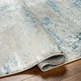 thumbnail image 4 of Hauteloom Duval Living Room, Bedroom Area Rug - Silver, Blue - 5'3" x 7', 4 of 5