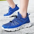 thumbnail image 3 of Mens Breathable Mesh Slip-On Fashion Sneakers with Elastic Band Lightweight Soft Sole Trail Running Shoes Walking Sports Shoes, 3 of 7