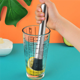 thumbnail image 5 of Juego de 2 cocteleras con escala transparente, vaso para mezclar vino, zumo de frutas, botella de agua, herramientas para barman, 5 of 8