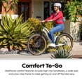 thumbnail image 5 of Schwinn Vega CE Comfort Hybrid Bike, 27.5-Inch Wheel, Medium Frame, 8 Speed, White, 5 of 7