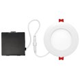 thumbnail image 2 of Lámpara empotrable sin tubo Globe Electric Ultra Slim de 9 W, 2 of 4