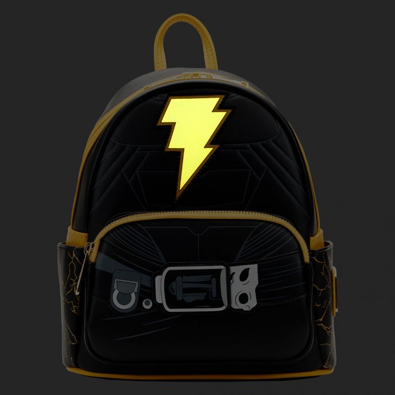 DC Comics Black Adam Light Up Cosplay Loungefly Mini Backpack Loungefly DC Comics Black Adam Light Up Cosplay Mini  main image 2