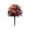 Orange and Blue, variant on Halloween Decoration Outdoor Artificial Topiary Pumpkin Bush Stake, Faux Plant Ground Spike for Yard Garden Decorations 23in