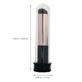 thumbnail image 2 of WRISTBIQUE 2Pcs Black Silicone Lipstick Applicator Brushes with Case for Smooth Lip Makeup, 2 of 8
