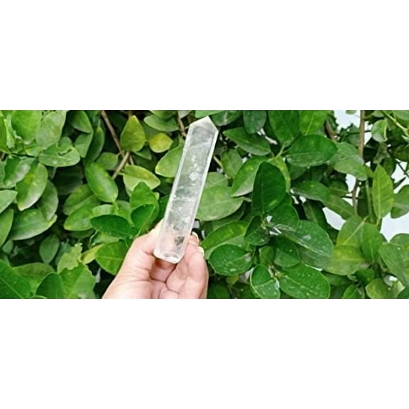 Jet International New Energized Gemstone Tower White Decorative Stone 3 Inch