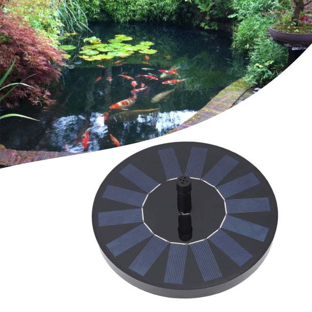 FUENTE DE BAÑO DE PÁJAROS CONERGIA Solar, Bomba de Fuente Profesional 7V Compacta de Silicio Policristalino Para Al Aire Libre para Jardín