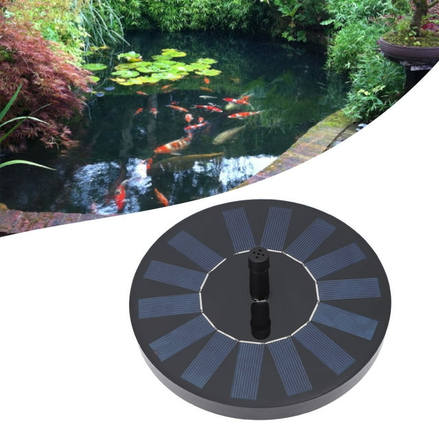 FUENTE DE BAÑO DE PÁJAROS CONERGIA Solar, Bomba de Fuente Profesional 7V Compacta de Silicio Policristalino Para Al Aire Libre para Jardín