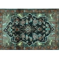 thumbnail image 1 of Ahgly Company Indoor Rectangle Persian Light Blue Traditional Area Rugs, 2' x 3', 1 of 4