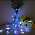 thumbnail image 5 of Beach Theme 36 LED String Lights Jellyfish Seahorse Starfish 12.96ft Battery Operated Waterproof Cold White with Remote Control and Timer for Patio Wedding Nursery Bedroom Party Birthday, 5 of 7