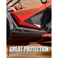 thumbnail image 6 of A & UTV PRO Low Profile Rock Sliders for Polaris RZR PRO XP 2020-2024, RZR PRO R/Turbo R 2022-2024, Heavy Duty Steel Nerf Bars Tree Kickers Side Steps Accessories, Replace OEM # 2883760-293, 2-Seat, 6 of 9