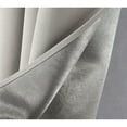 thumbnail image 2 of Olivia Gray Anchorage Blackout Grommet Single Curtan Panel - 54x90", Silver, 2 of 5