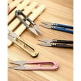 thumbnail image 2 of 5 Pack Embroidery Sewing Snips, Thread Cutter Scissors and Nippers for Crafting and Yarn, Random Colors, TIKA, 2 of 3