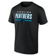 thumbnail image 2 of Men's Black Carolina Panthers Speed & Agility T-Shirt, 2 of 3