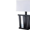thumbnail image 3 of Contemporary Style Sturdy Table Lamp, Dark Brown, 3 of 5