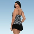 thumbnail image 3 of Women's Rachel 5 Tier Ruffle Tankini Swimsuit Top, 3 of 3