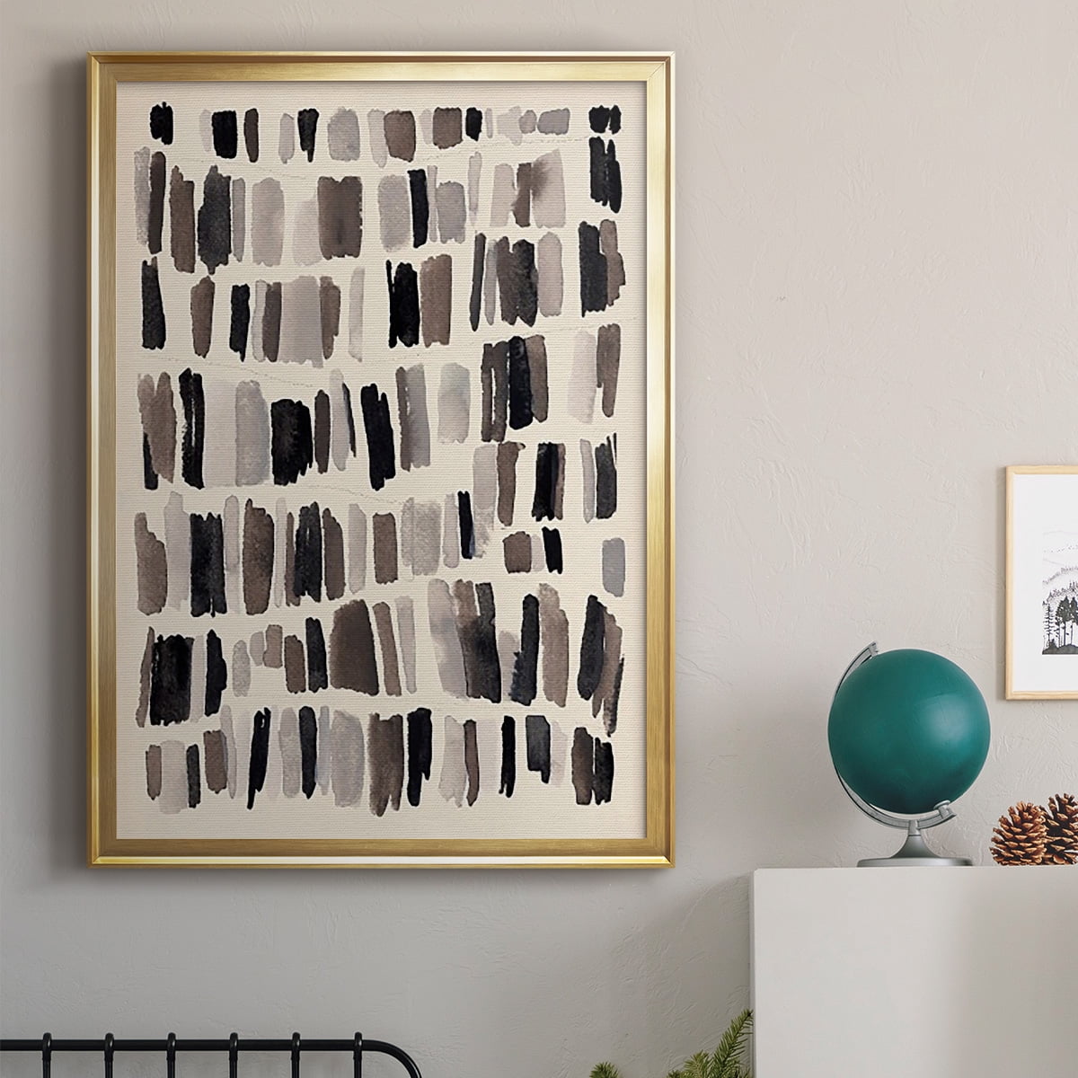 Chalk and Flint II Premium Framed Print, in Gold, Black, or Silver - Ready to Hang
