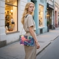 thumbnail image 7 of FORMRS Women Crossbody Purse with Chain Strap Vegan Leather Shoulder Handbag, Space Astronaut, 7 of 7
