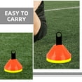thumbnail image 3 of unbranded 3Ud Rack Para Discos Y De Fútbol En Material PP Resistente Color Negro Con Inferior Portátil, 3 of 8