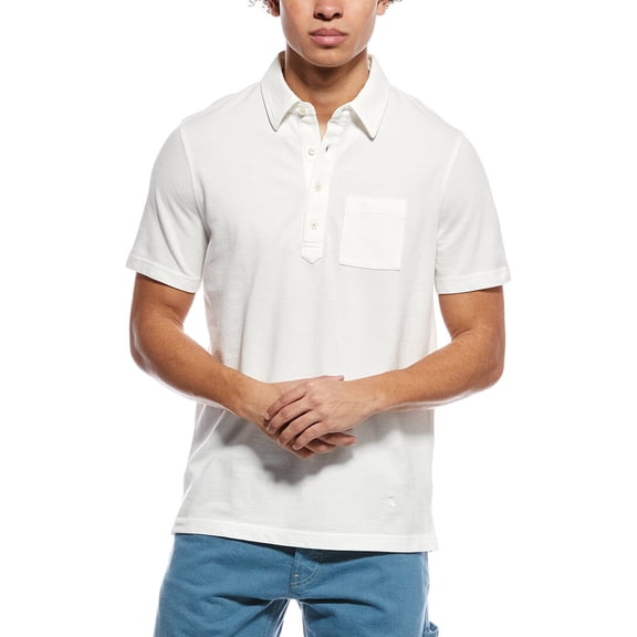 Brooks Brothers mens Garment Dyed Pique Polo Shirt, SM, White