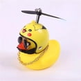 thumbnail image 1 of Accesorios De Automóvil Suministros Pato Juguetes Bicicleta De Goma Amarillo La Motocicleta, 1 of 4