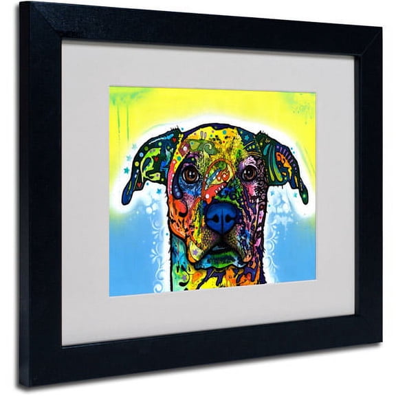 Trademark Fine Art "Fiesta" Canvas Art by Dean Russo, Black Frame