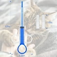thumbnail image 2 of Frusde 2pcs Pet Pill Plunger Popper for Small Cats Dogs Pill Gun Dispenser Shooter Soft Tip Tablet Syringe Pusher-Blue, 2 of 6