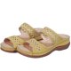 thumbnail image 4 of Sandalias y pantuflas de talla grande con tacón Qedge y plataforma informal para mujer Wmkox8yii  ytu1516, 4 of 9