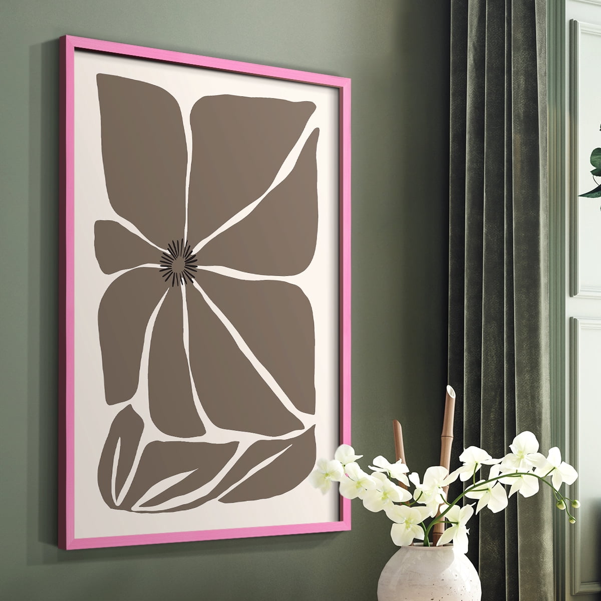 Matisse CCXXXV in Solid Wood 11 x 14 Framed Print