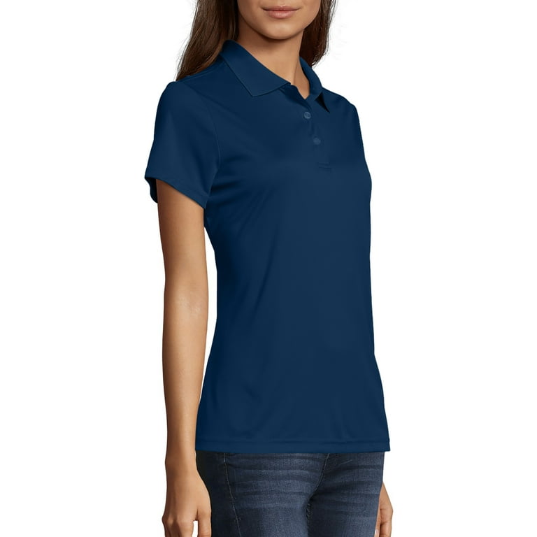 Hanes Sport Women s Cool DRI Performance Polo 40 UPF