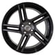 thumbnail image 1 of Rin 17X7.5 4-100 PRW Mod: P5025 ET35 CB73.1 GLOSS BLACK/BRUSHED FACE/BLACK CLEAR COAT PRW P5025, 1 of 3