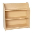 thumbnail image 3 of Flash Furniture Hercules Kids 3 Shelves Classic Wooden Classroom Storage, Natural, 3 of 12