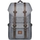 thumbnail image 1 of Mochila de viaje escolar KAUKKO para universidad flexible con portátil para 15", 22L (Oxford/Gris) KAUKKO K1023-grey, 1 of 5