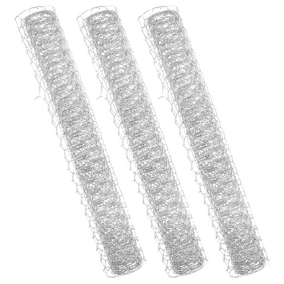 Raindrops  3 Sheets Chicken Wire Fence Garden Hexagonal Mesh Decoration