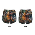 thumbnail image 3 of Salouo Colorful Graffiti Abstract Eye Print Women's 2 in 1 Running Shorts Double-Layer Shorts Athletic Workout Gym Yoga Shorts Running Shorts for Women-Large, 3 of 7