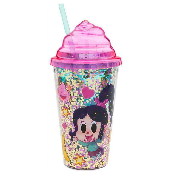 Disney Wreck-It Ralph 2: Ralph Breaks the Internet Vanellope Tumbler with Straw